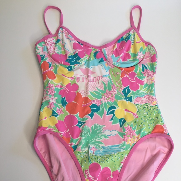 Lilly Pulitzer Other - Lilly Pulitzer - Vintage Swim - Harbor View Hawaii